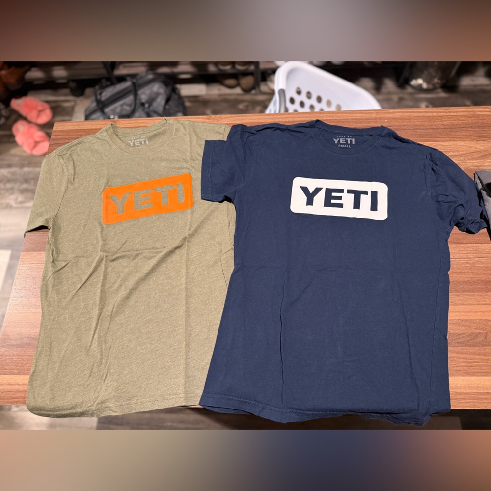 Yeti T-shirts (2)